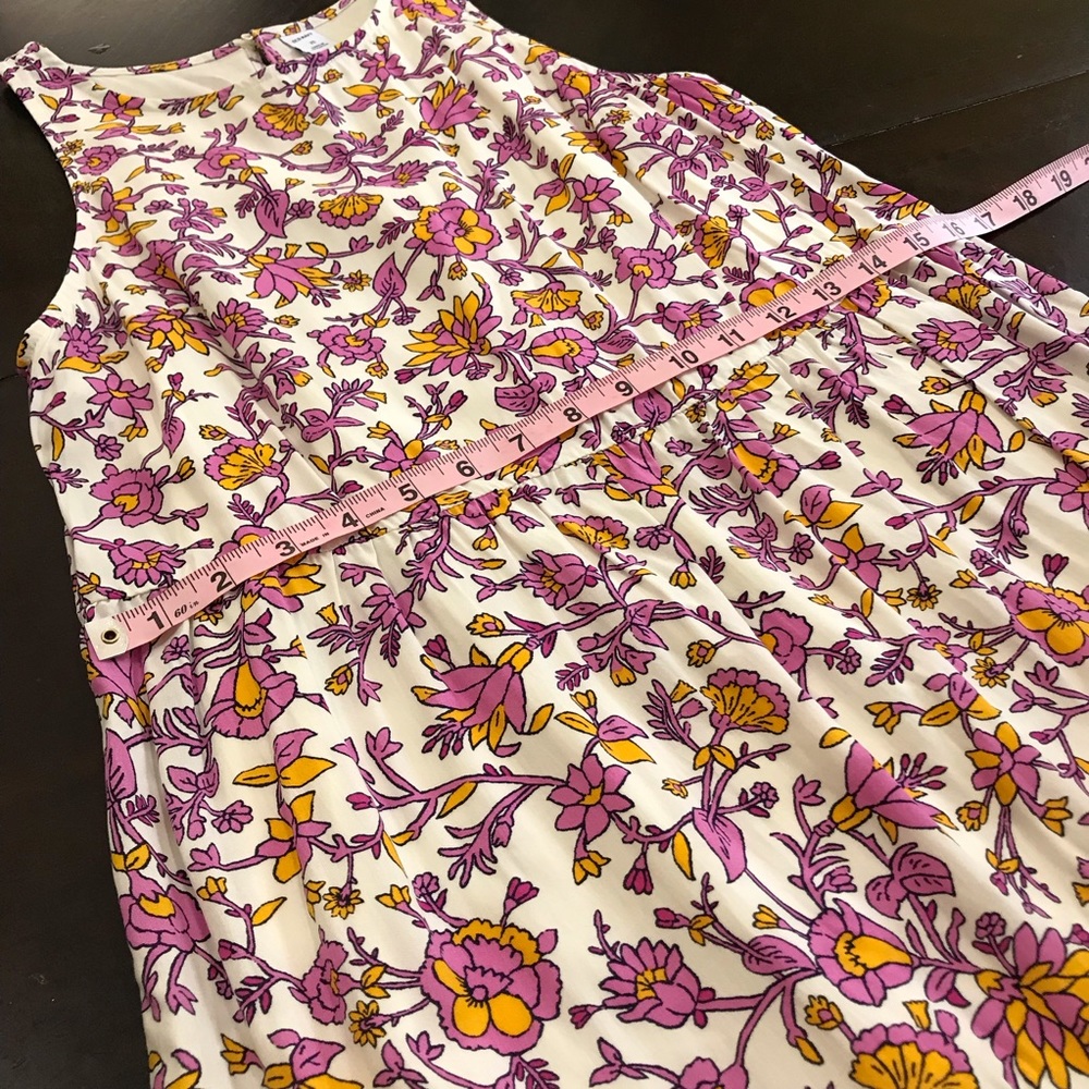 Old Navy pink and orange flower dress - Picture 6 of 7